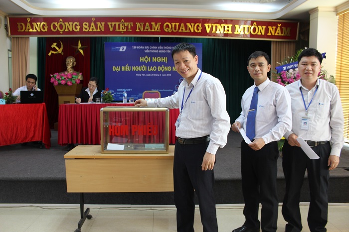 VNPT HƯNG YÊN TỔ CHỨC HỘI NGHỊ NGƯỜI LAO ĐỘNG NĂM 2018