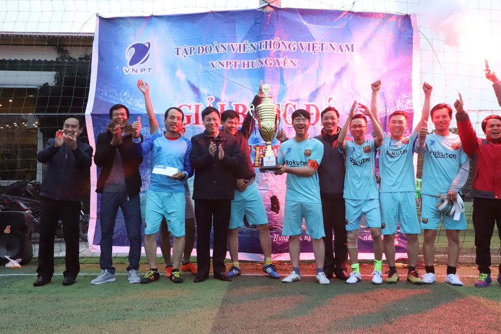 VNPT HƯNG YÊN TỔ CHỨC GIẢI BÓNG ĐÁ VNPT HUNG YÊN CUP CHÀO XUÂN 2019