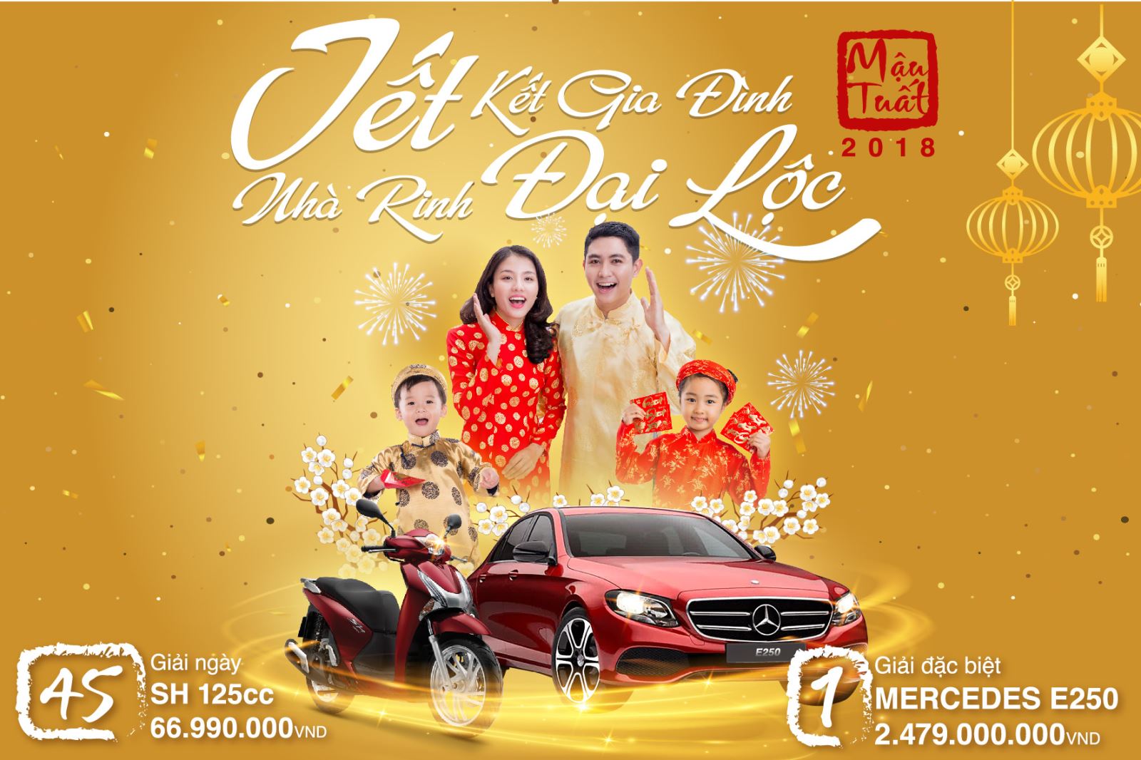 Đại lộc 5,5 tỷ đồng chờ đón thuê bao VinaPhone dịp Tết 2018