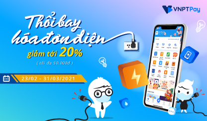 THỔI BAY HÓA ĐƠN ĐIỆN GIẢM TỚI 20%