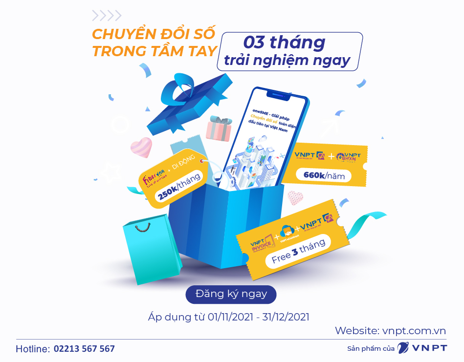 VNPT ưu đãi chưa từng có dành cho các SME từ nay đến hết 2021