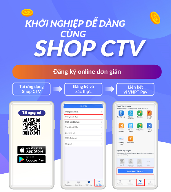 Hướng dẫn sử dụng ứng dụng Shop CTV