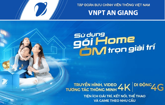 Khuyến mại Lắp mạng cáp quang Internet VNPT An Giang