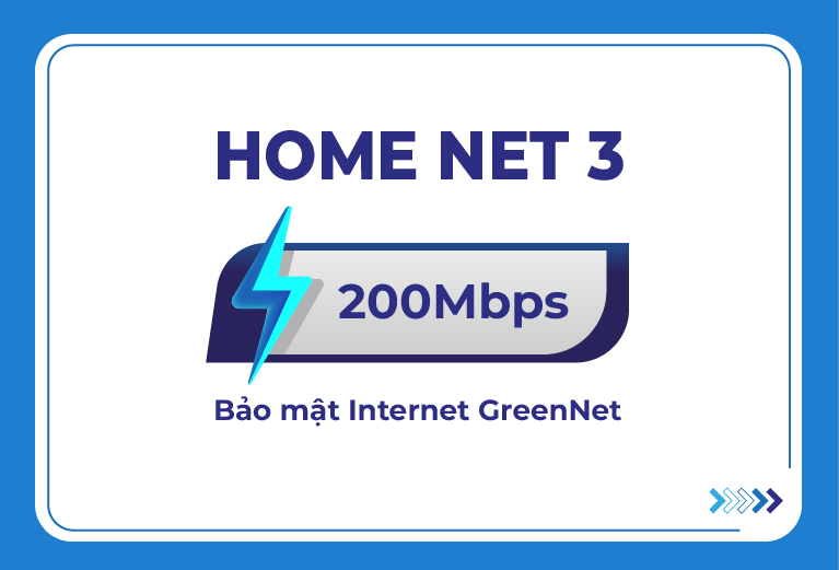 HOME NET 3 - 6 Tháng