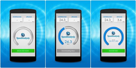 Ứng dụng SpeedAnalysis Speed Test