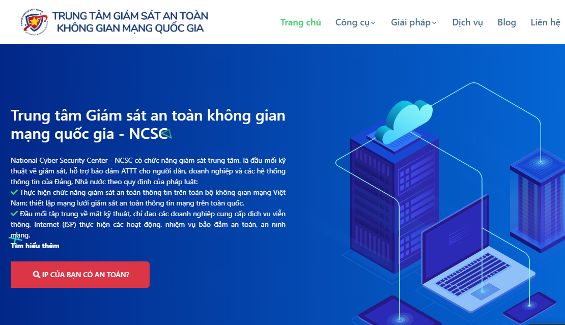 Trung tâm Giám sát an toàn không gian mạng quốc gia - NCSC