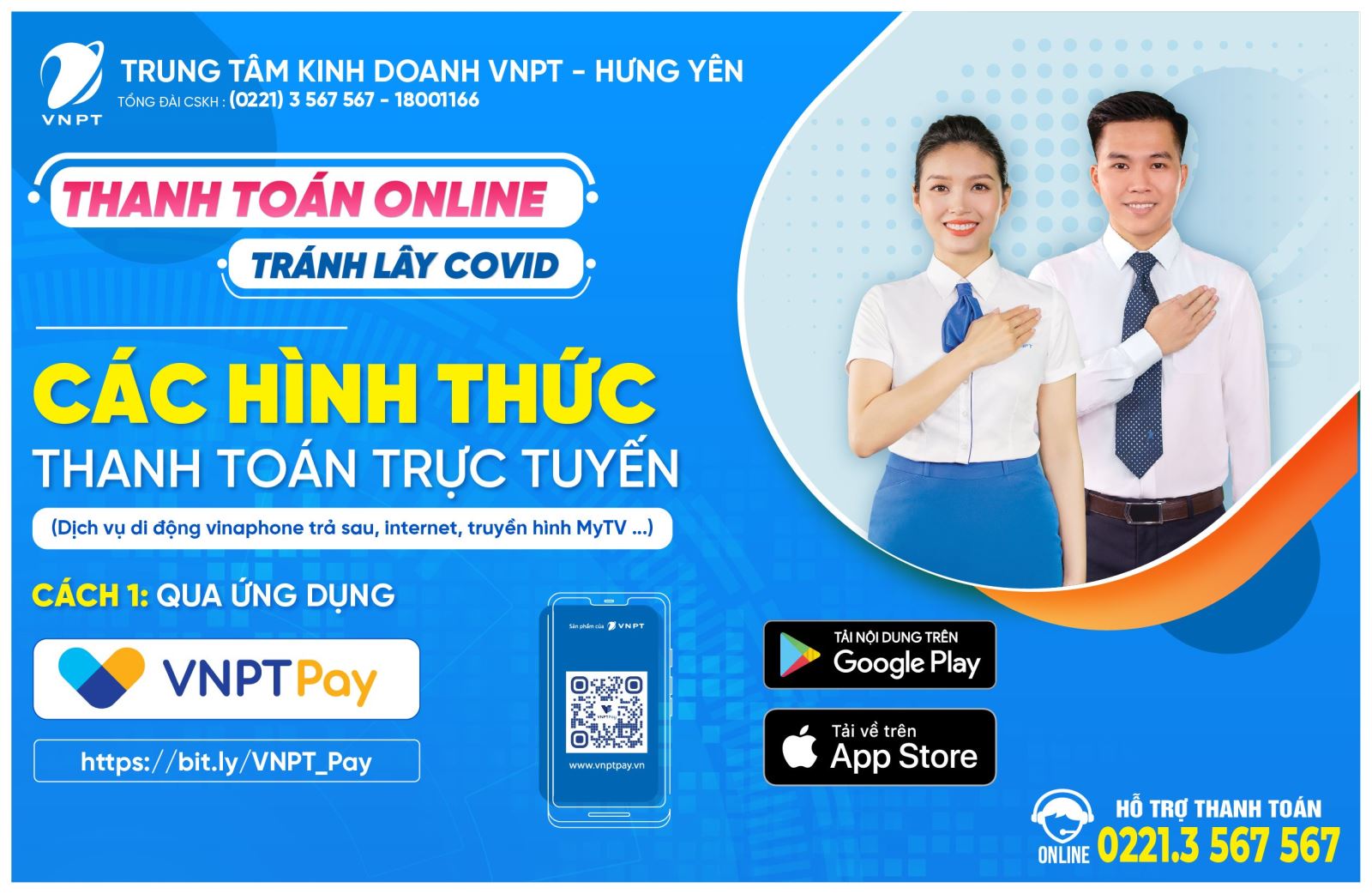 HƯỚNG DẪN THANH TOÁN TRỰC TUYẾN HÓA ĐƠN VNPT